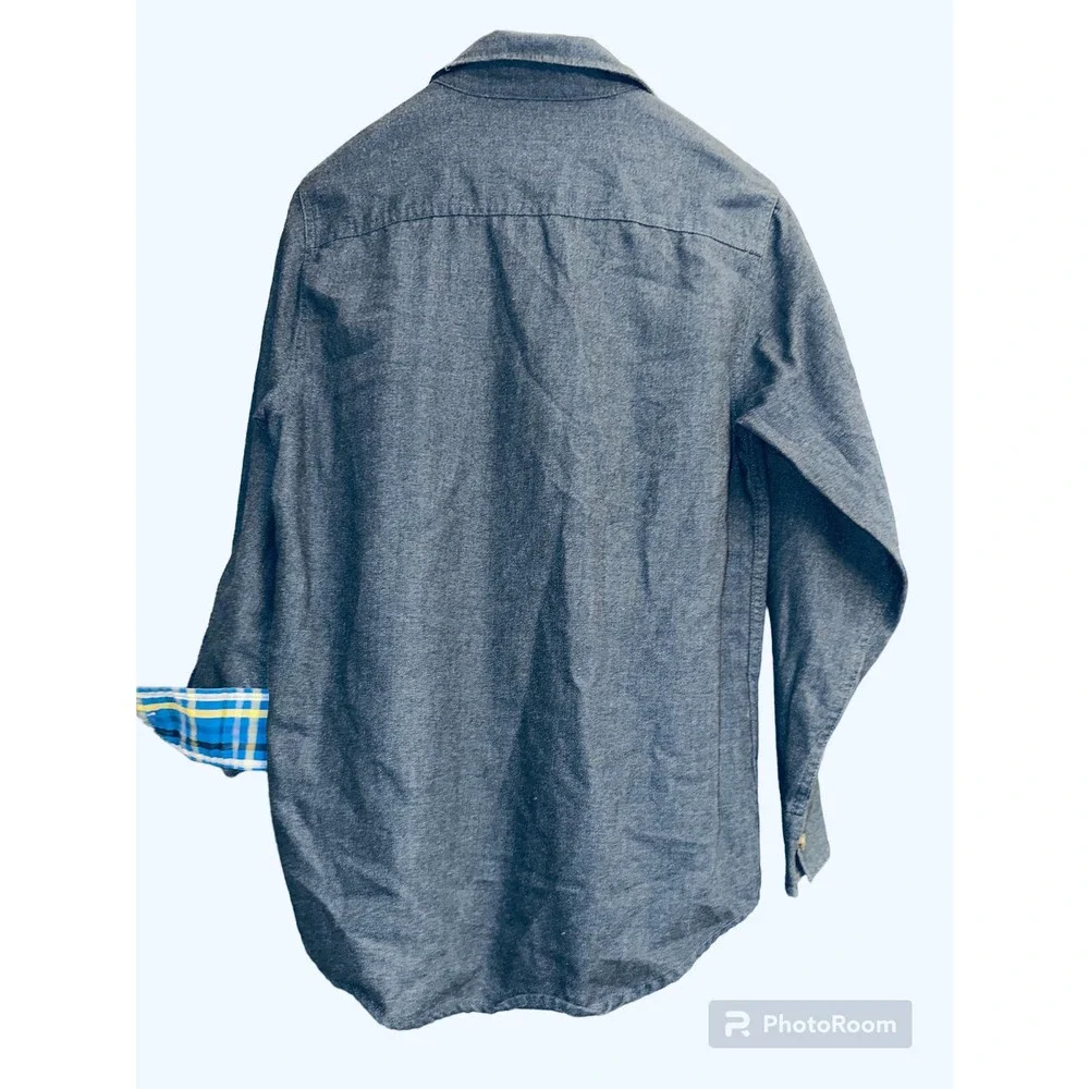 Nautica Boys XL Flannel Button Down - Picture 2 of 3